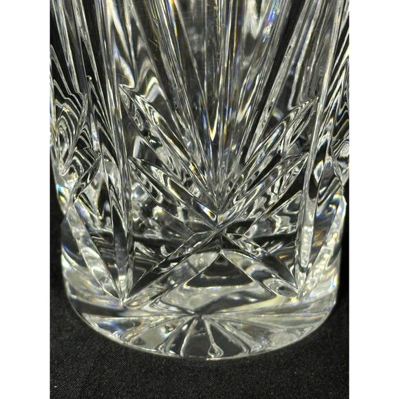 Irish Rose Leaded Crystal Vase Ireland-8" - Picture 2 of 8